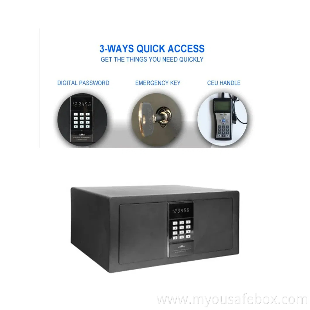 Digital Code Lock Safe Hotel Use Safe Box Portable Safe Box for Guest Room